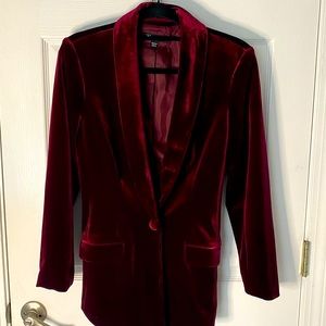🩷🩷🩷 INC One-button Velvet Blazer